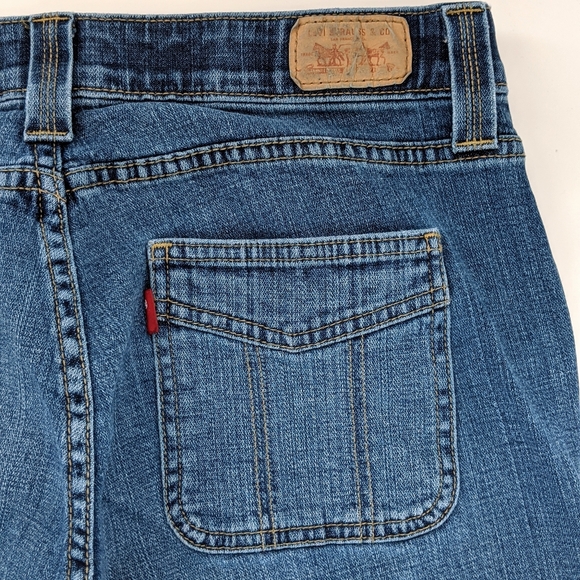 Levi's Womens Capri Denim Jeans Size 12 - Picture 5 of 8